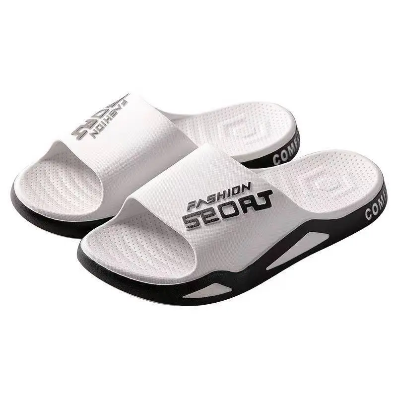 Slippers For Men Worn Externally Summer Trendy Flip Flops Bathroom Non-skid Indoor And Home Sandals For Men Women Couple Shoes