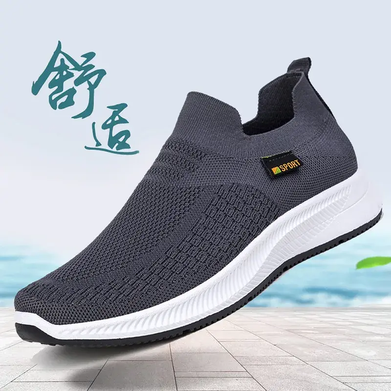 Men Sneakers Mesh Breathable Shoes Lightweight Sneakers Men New Fashion Comfort Casual Walking Shoes Mens Zapatillas Hombre