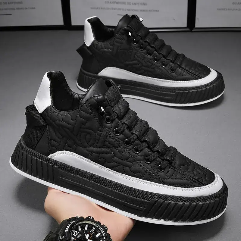 Men Shoes Platform Male Sneakers 2024 New Vulcanized Shoes for Men Casual Running Shoes Large Size 45 46 Hot Sapatos Masculinos