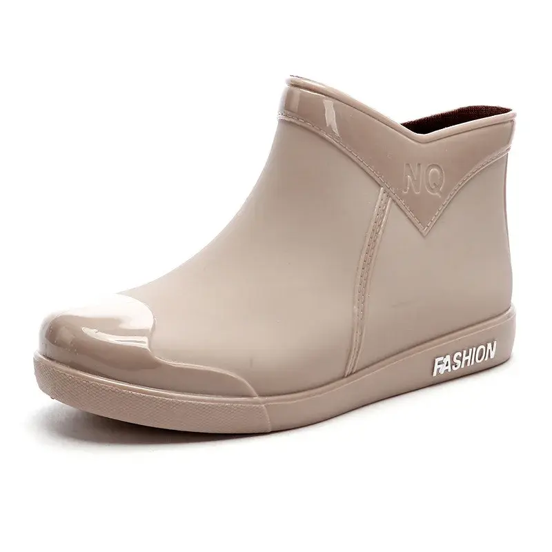 2023Shoes Women  Fashion Non Slip Waterproof Rain Boots Tube Rain Boots Boots for Women Waterproof Work Botas De Caza Espanolas