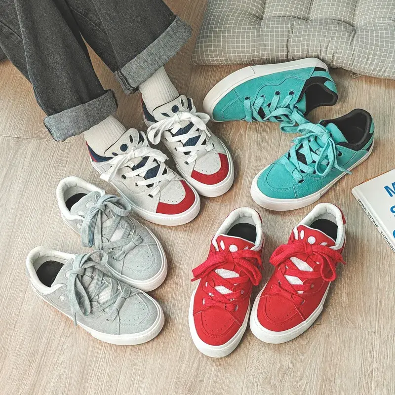 Couple Canvas Shoes  Spring Retro Fashion Men's Women's Breathable Flat Board Shoes Outdoor Street Sports Casual Shoes
