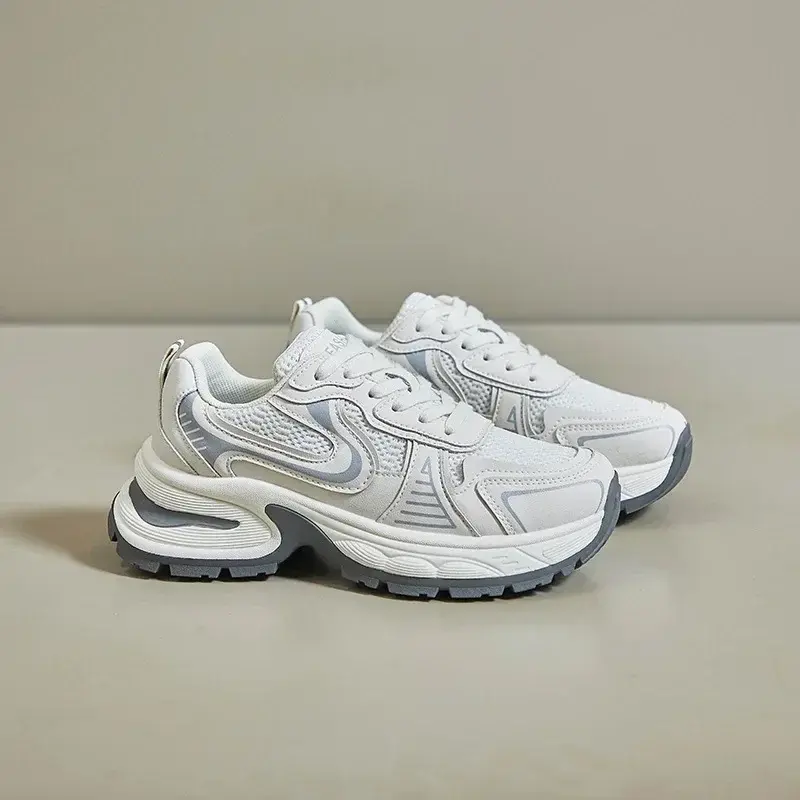 Women Sneakers Casual Sports Running Shoes Breathable Platform Sneakers Woman Outdoor Jogging Shoes Thick Bottom Vulcanize Shoes