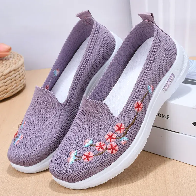 2025 Women's summer breathable mesh flat shoes，women's shoes，casual sneakers shoes,