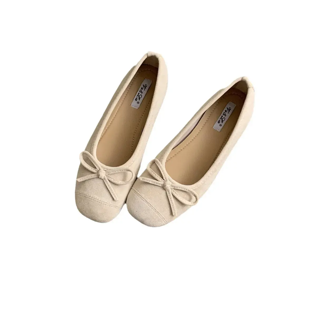 Bow Design Women Flats Spring Women Shoes Round Toe Loafers Designer Shoes New Fashion Casual Ballet Soft Sole Shoes2025