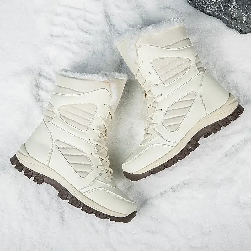 women Fashion Winter Sneakers Snow Boots Waterproof Super Warm women Shoes Outdoor Male Work Hiking Jogging Plush Boots