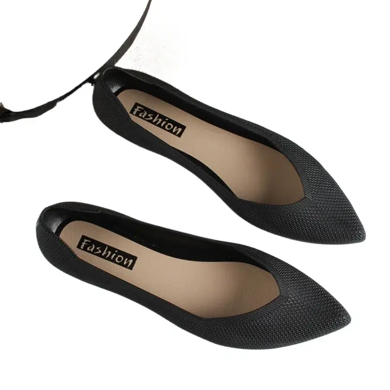 Summer Pointed Sandals Fashion Flat Sole Solid Casual Shallow Mouth Single Shoe woman designer shoes zapatos diseñador