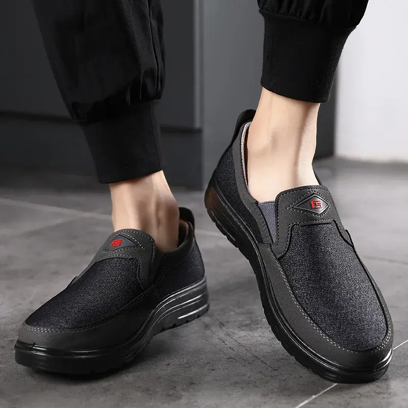 Lightweight Men Casual Shoes Canvas Shoes Wear-resistance Non-slip Mens Loafers Breathable Comfort Driving Shoes Zapato Hombre