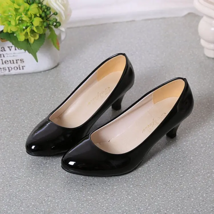 Women High Heels Nude Shallow Mouth Pumps Fashion Shoes Office Work Party Shoes Ladies Wedding Shoes Solid Color Heels Women