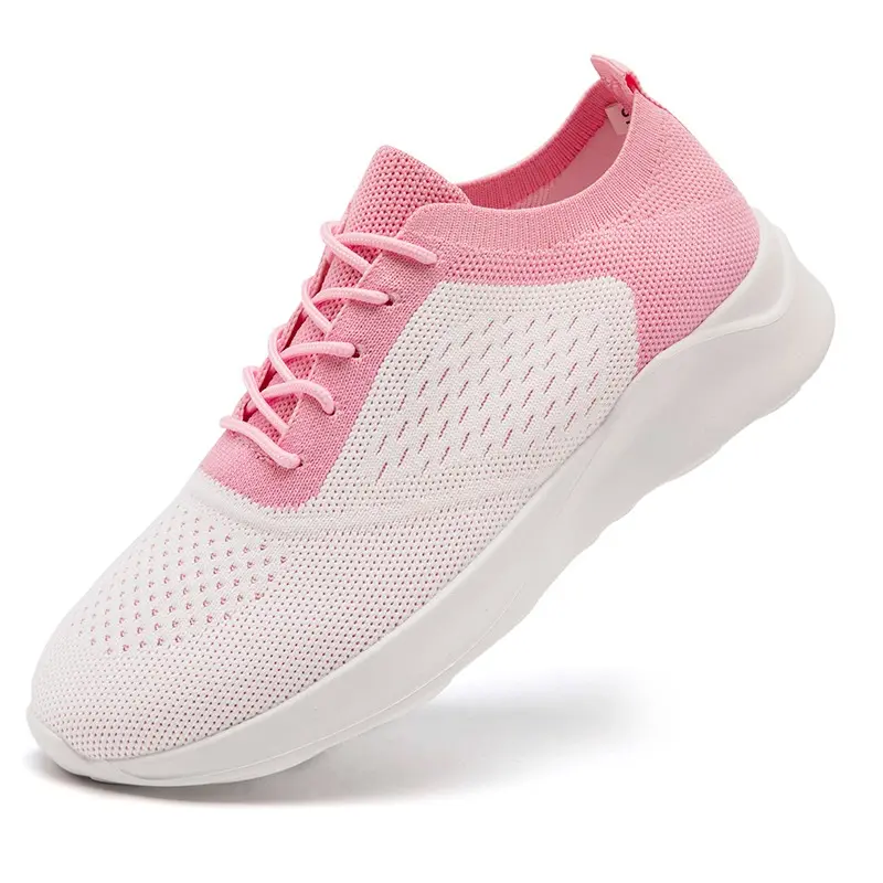 Women's Lightweight Versatile Casual Shoes All-Day Comfort Slip-Resistant Sneakers Breathable Mesh with Cushioned Footbed