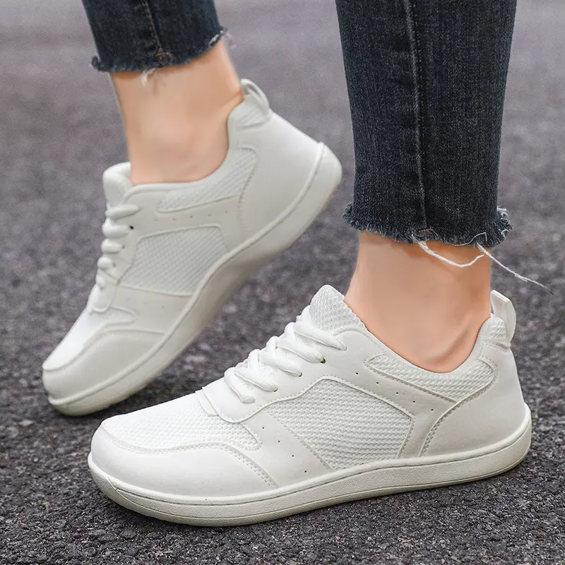 Fashion Women's Wide Width Comfort Shoes Breathable Upper Lightweight Anti-Slip Comfortable Walking Shoes for Work Versatile