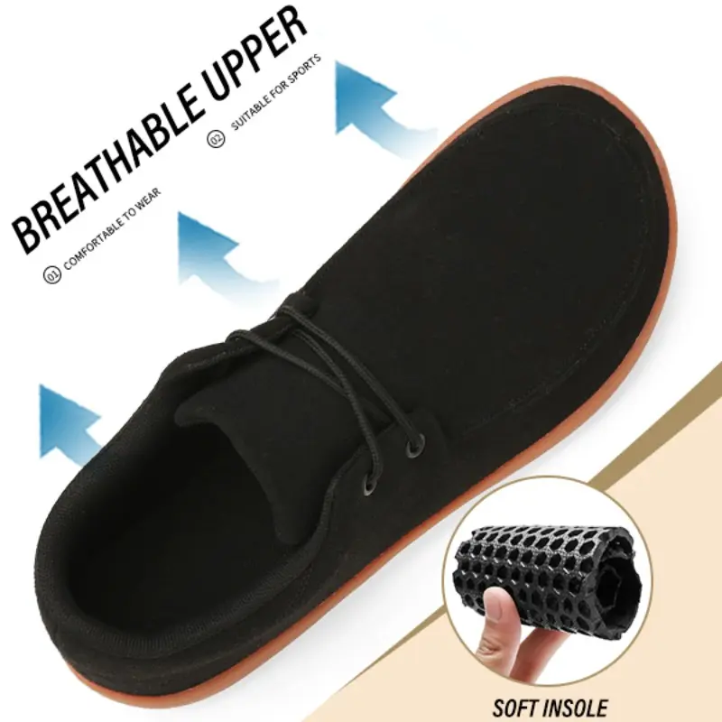 Men's Wide Width Loafers Stylish and Versatile Durable Non-Slip Casual Shoes Lightweight and Breathable for All-Day Comfort