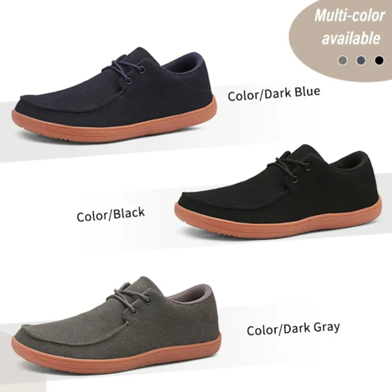 Men's Wide Width Loafers Stylish and Versatile Durable Non-Slip Casual Shoes Lightweight and Breathable for All-Day Comfort
