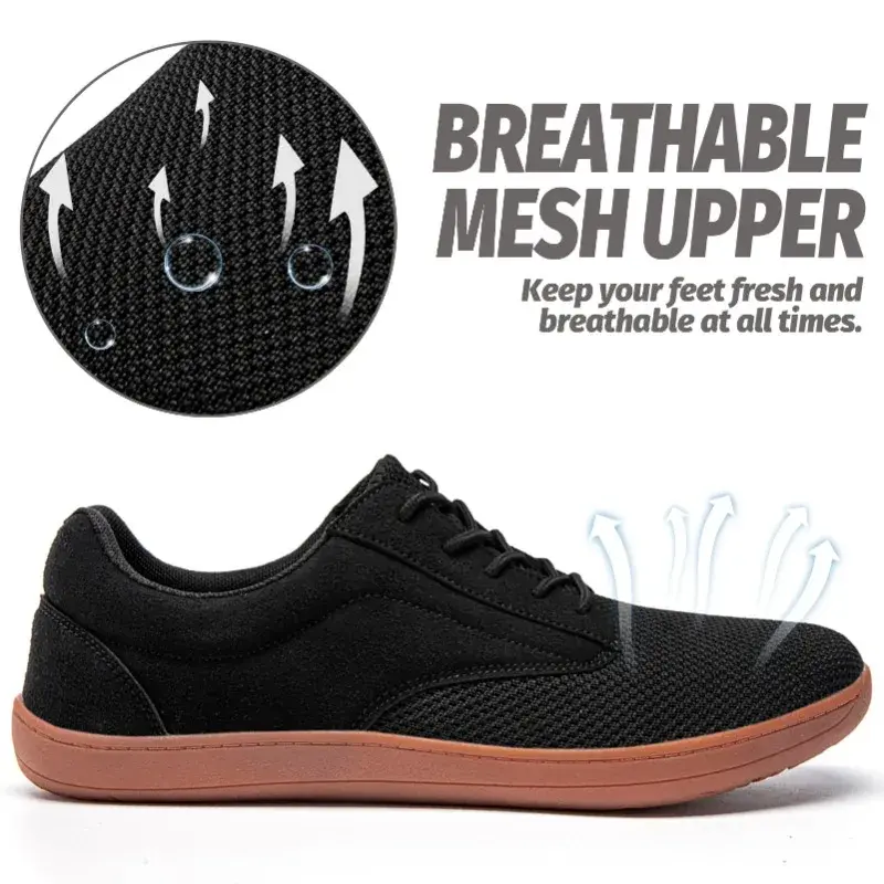 Women's and Men's Urban Comfort Shoes Wide-Toe Design Lightweight Anti-Slip Shoes Breathable Durable for Work Travel Daily Wear
