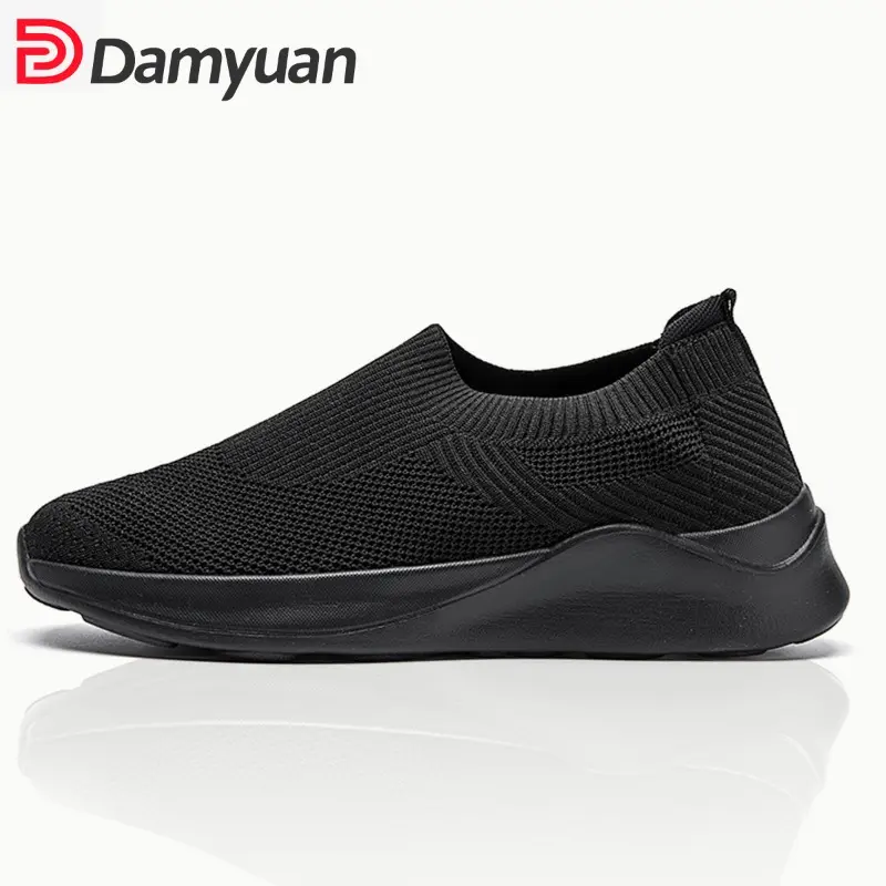Women's Casual Sneakers Breathable Mesh Walking Shoes Lightweight Comfortable Slip on Shoes Fashion Flat for Women Size 36-42
