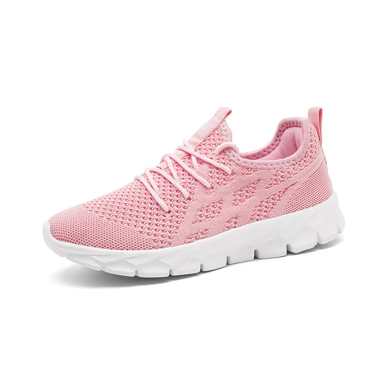 Fashion Women's Lace-Up Sports Shoes Ultra Soft Breathable Mesh Comfortable Walking Sneakers Women's Casual Shoes Size 36-42