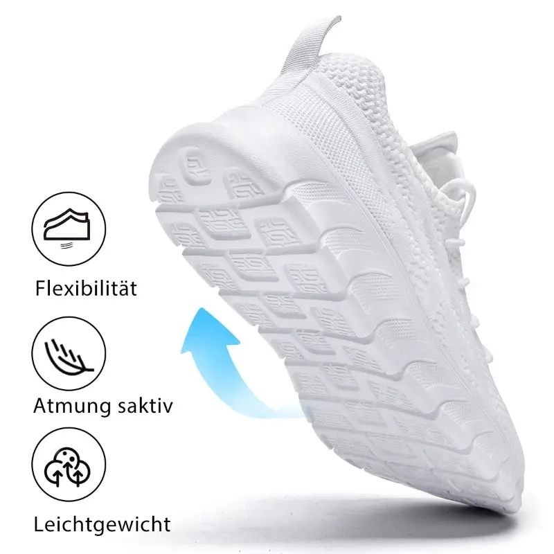 Men's Fashion Outdoor Sports Sneakers Anti-slip Outdoor Running Shoes Breathable Comfortable Walking Shoes Plus Size Available
