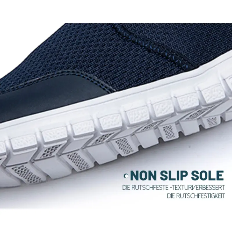 Classic Men's Comfort Loafers Anti-Slip Rubber Sole Lightweight Walking Shoes Breathable Business Casual Footwear Size 39-46