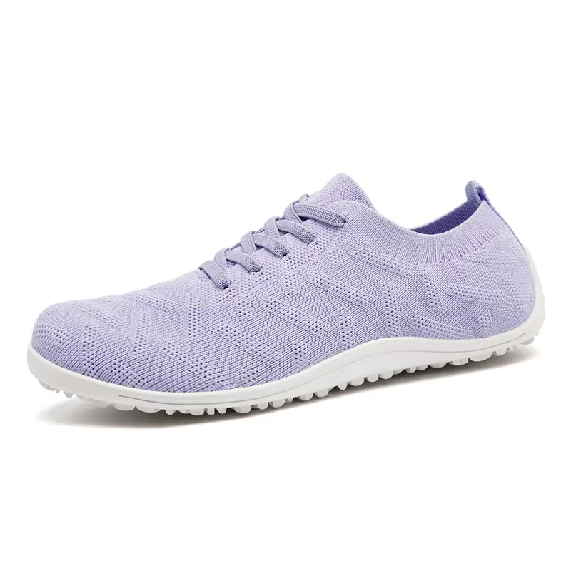Women's Premium Wide Toe Box Walking Shoes Breathable Mesh Vulcanized Casual Shoe Soft Sole Barefoot Sneakers Size 36-42