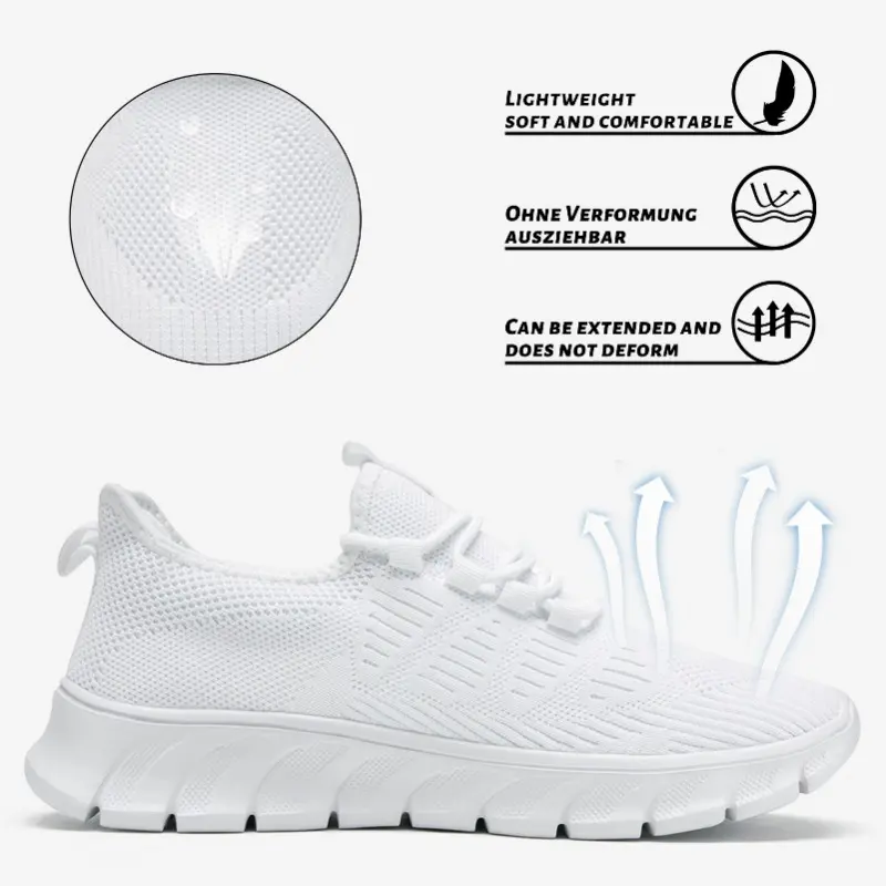 Stylish Women's and Men's Sneakers with Lightweight Design Ultralight Cushioned Casual Sneakers Perfect for Extended Wear
