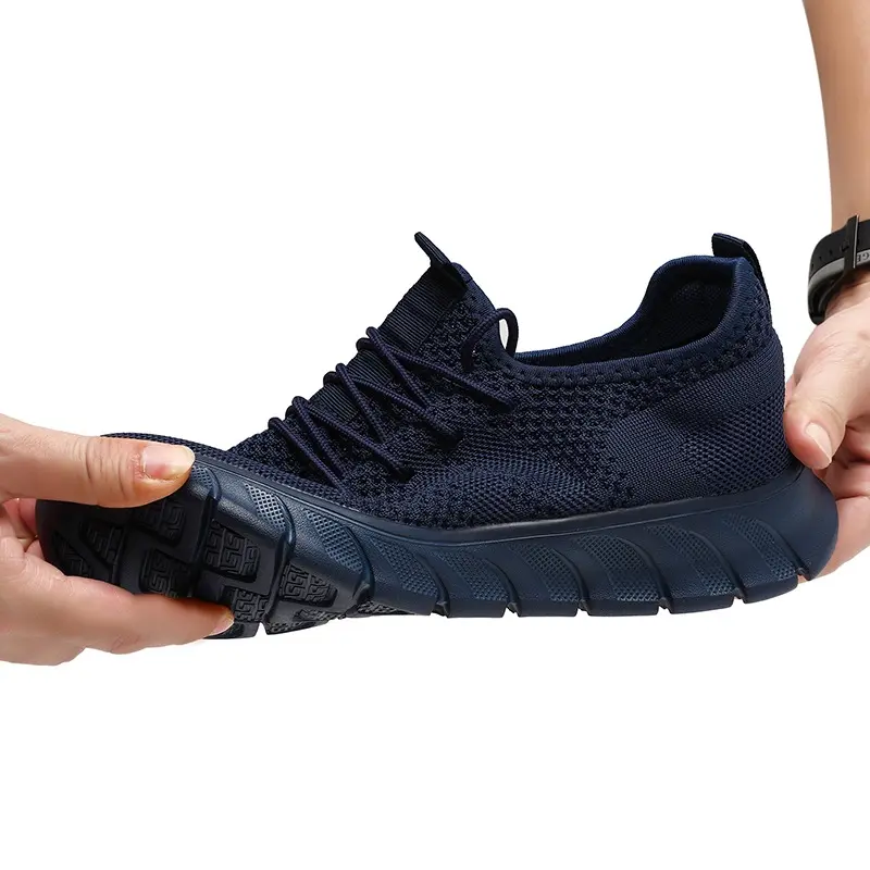 New Men's Athletic Sneakers Breathable Lightweight Sports Shoes Comfortable Walking Running Shoes for Men Trendy Casual Footwear