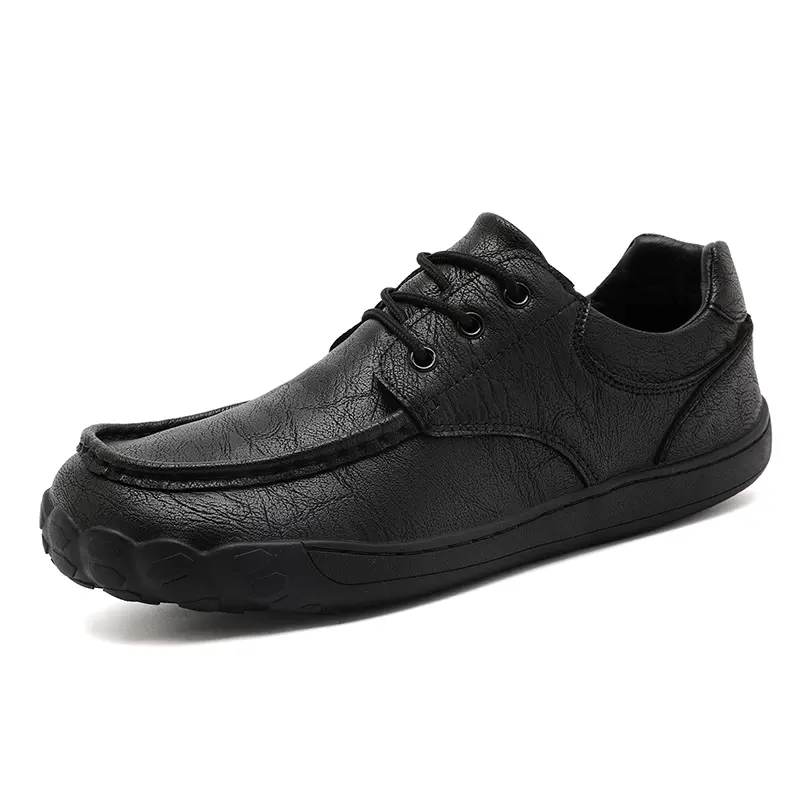 Men's Wide Toe Barefoot Shoes Minimalist Sneakers Lightweight Breathable Walking Shoes Flexible Sole Running Casual Footwear