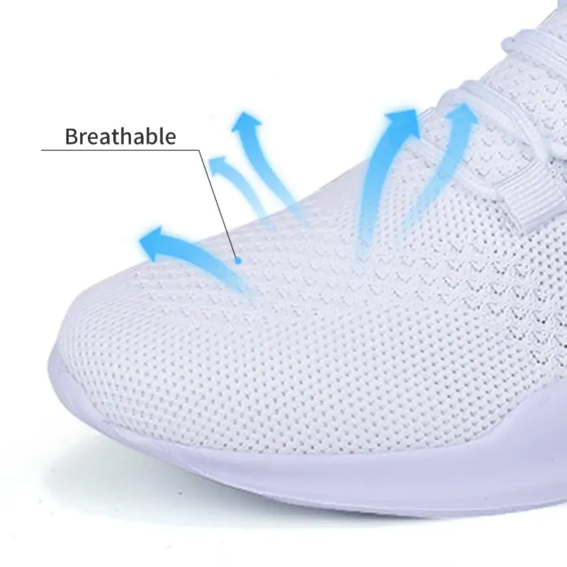 Men and Women Casual Sports Shoes Breathable Lightweight Sneakers Fashion Comfortable Walking Running Shoes Non Slip Sole