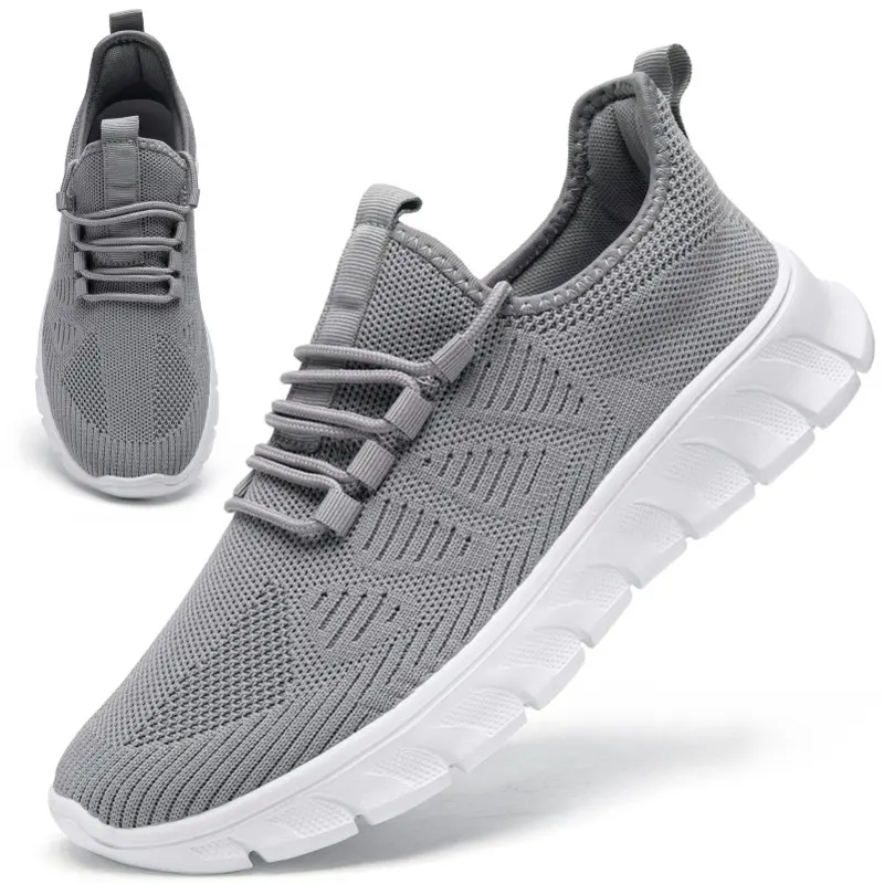 Unisex Lightweight Casual Shoes Breathable Slip on Sneakers Anti Slip Comfortable Walking Shoes for Men and Women Size 36-46