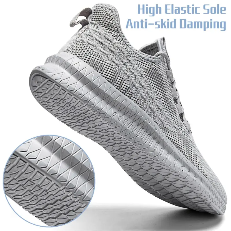 Men's Summer Classic Vulcanized Sneakers Breathable Running Shoes Lightweight Comfortable Casual Footwear Large Size 36-46