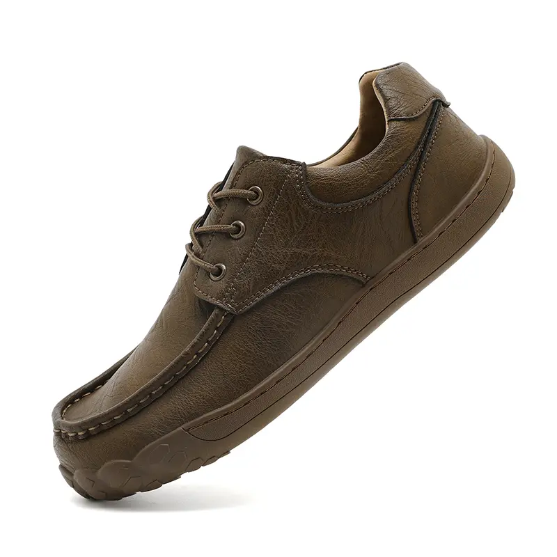 Men's Wide Toe Barefoot Shoes Minimalist Sneakers Lightweight Breathable Walking Shoes Flexible Sole Running Casual Footwear