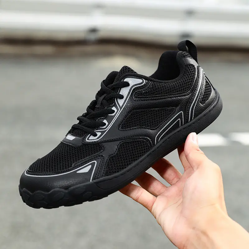 Men's Cushioned Wide Shoes Office Casual Non-Slip Design Versatile Durable Lightweight Comfortable for Travel Outdoor Activities