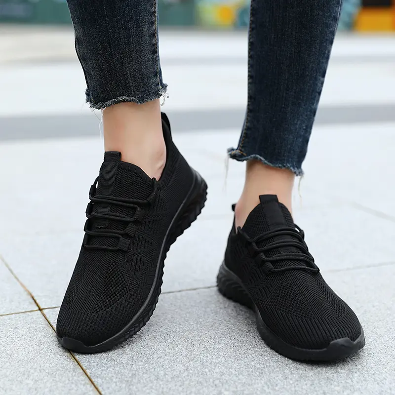New Fashionable Women's and Men's Comfortable Airy Casual Sneakers Non-Slip Sole Mesh Upper Perfect for Daily Wear and Work