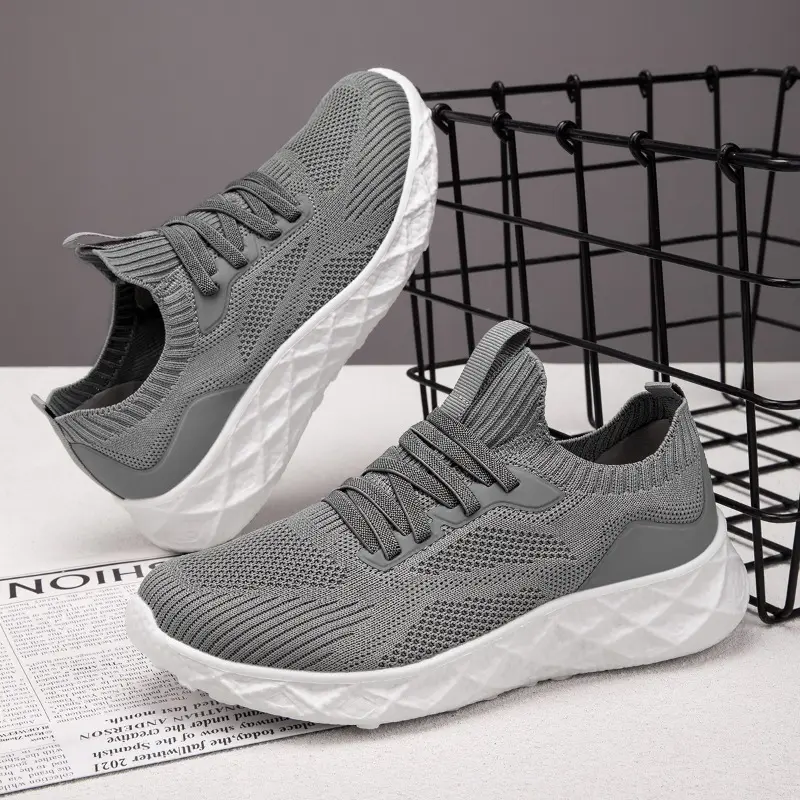 Women's Casual Sneakers Thick Sole Height Increasing Shoes Breathable Lightweight Non-Slip Walking Shoes Fashion Comfortable