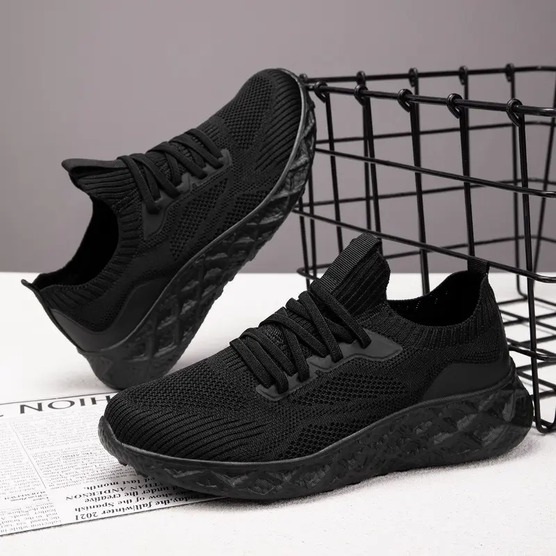 Women's Casual Sneakers Thick Sole Height Increasing Shoes Breathable Lightweight Non-Slip Walking Shoes Fashion Comfortable