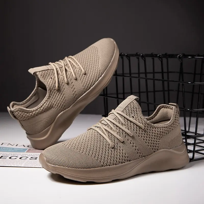 Unisex Durable Sports Shoes Lightweight Breathable Running Sneakers for Men and Women Comfortable Walking Shoes Size 36-46