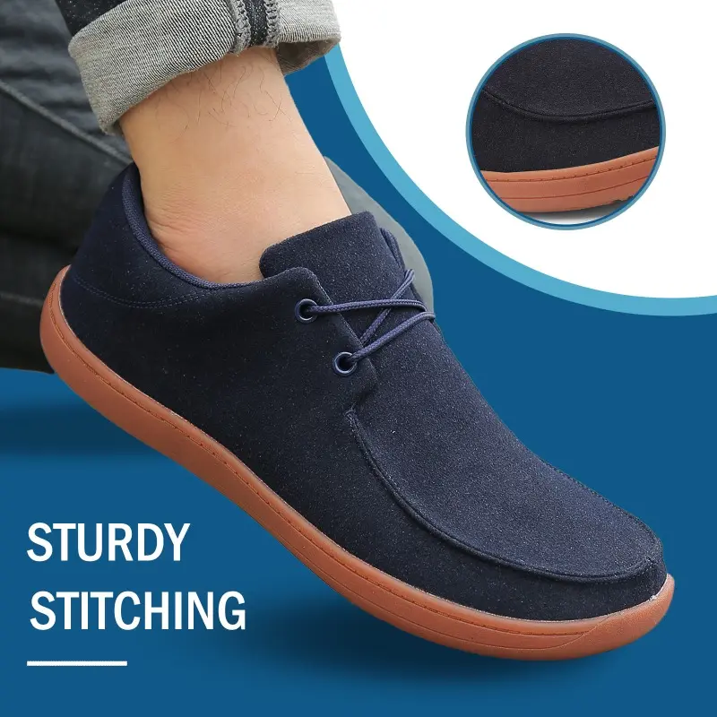 Men's Wide Width Loafers Premium Soft Sole Extra Roomy Toe Box Non Slip Design Comfortable Office Casual Shoes Size 39-46