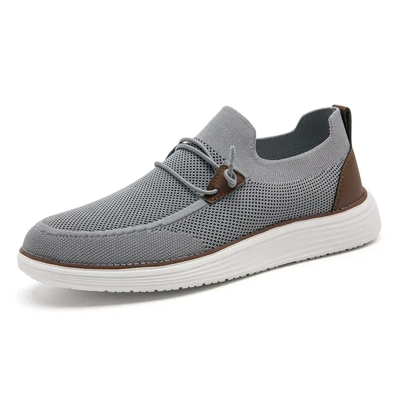 Fashion Men's Non-Slip Loafers Comfortable Soft Sole Durable Lightweight Casual Shoes Perfect for Daily Activities and Travel