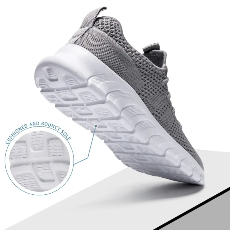 Men's and Women's Casual Sport Shoes Breathable Lightweight Sneakers Outdoor Running Shoes Athletic Jogging Walking Footwear