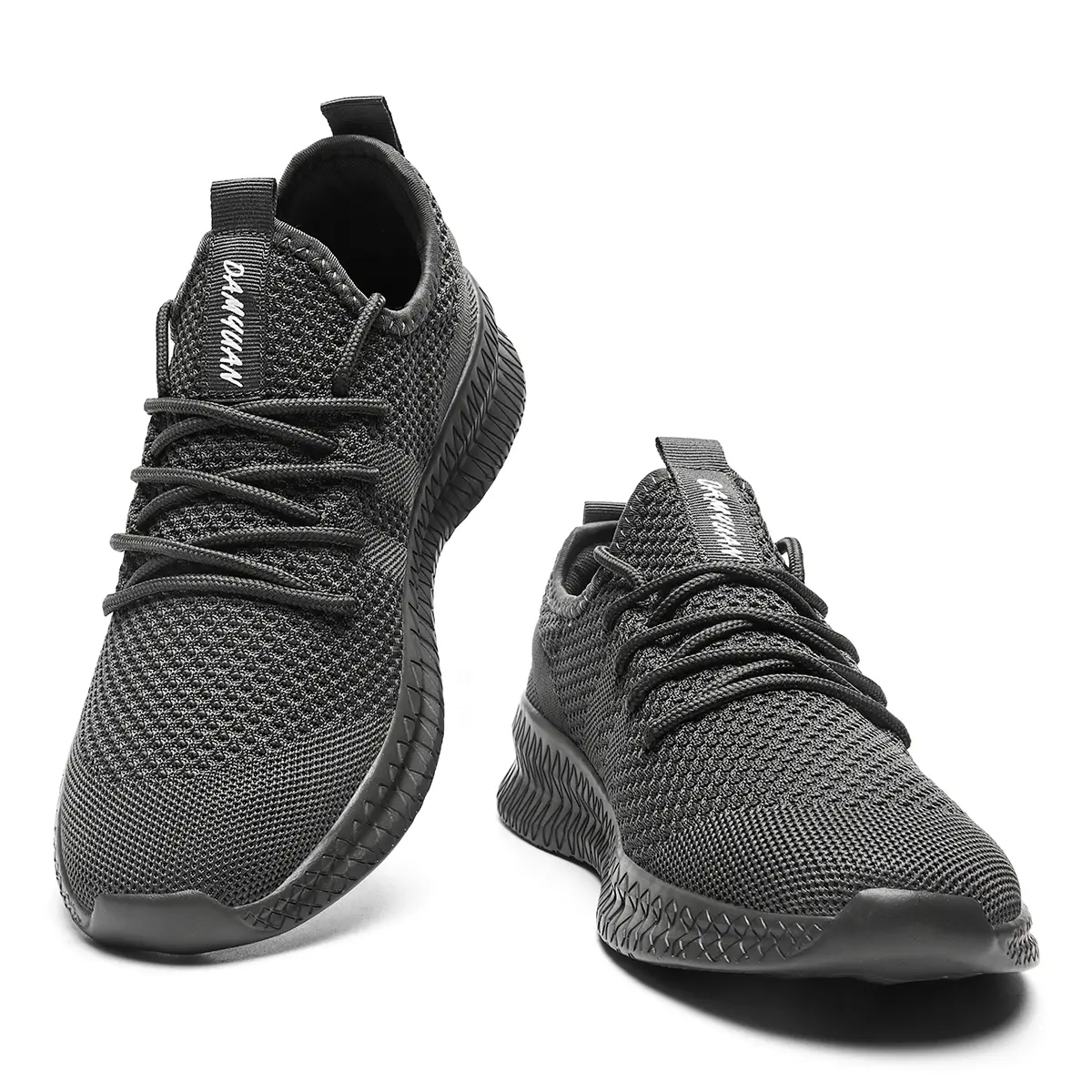 Damyuan Man Sneakers for Men‘s Black Running Shoes Army Green Breathable Sport Shoes Male Female Women Red lightweight  Sneakers
