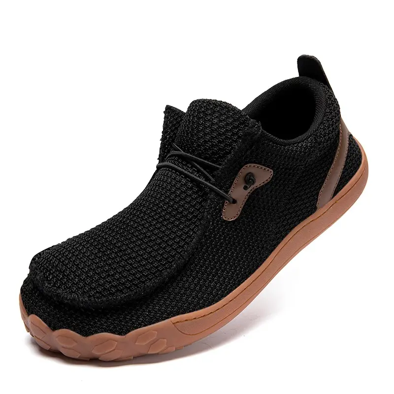 Men's Comfortable Wide Toe Running Shoes Barefoot Lightweight Flexible Sole Casual Walking Shoes for Wide Feet Size 39-46