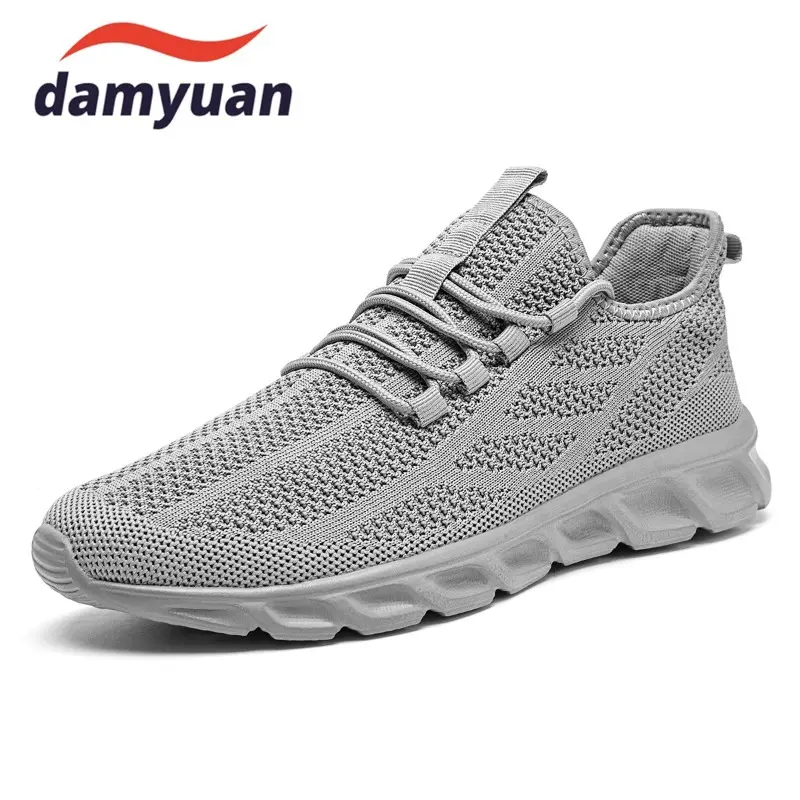 Men's Casual Sneakers Breathable Running Shoes Lightweight Comfortable Walking Shoes Non-Slip Sole Athletic for Men Size 36-46