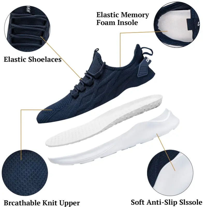 Men and Women Breathable Casual Sneakers Summer Lightweight Running Shoes Size 36-48 Comfortable Walking Shoes Outdoor Sports