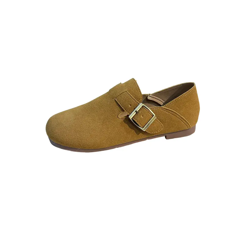 Women Suede Clogs Slippers Cork Suede Clogs Slippers Classic Men Mules Outdoor Cork Antiskid Slippers with Arch Support