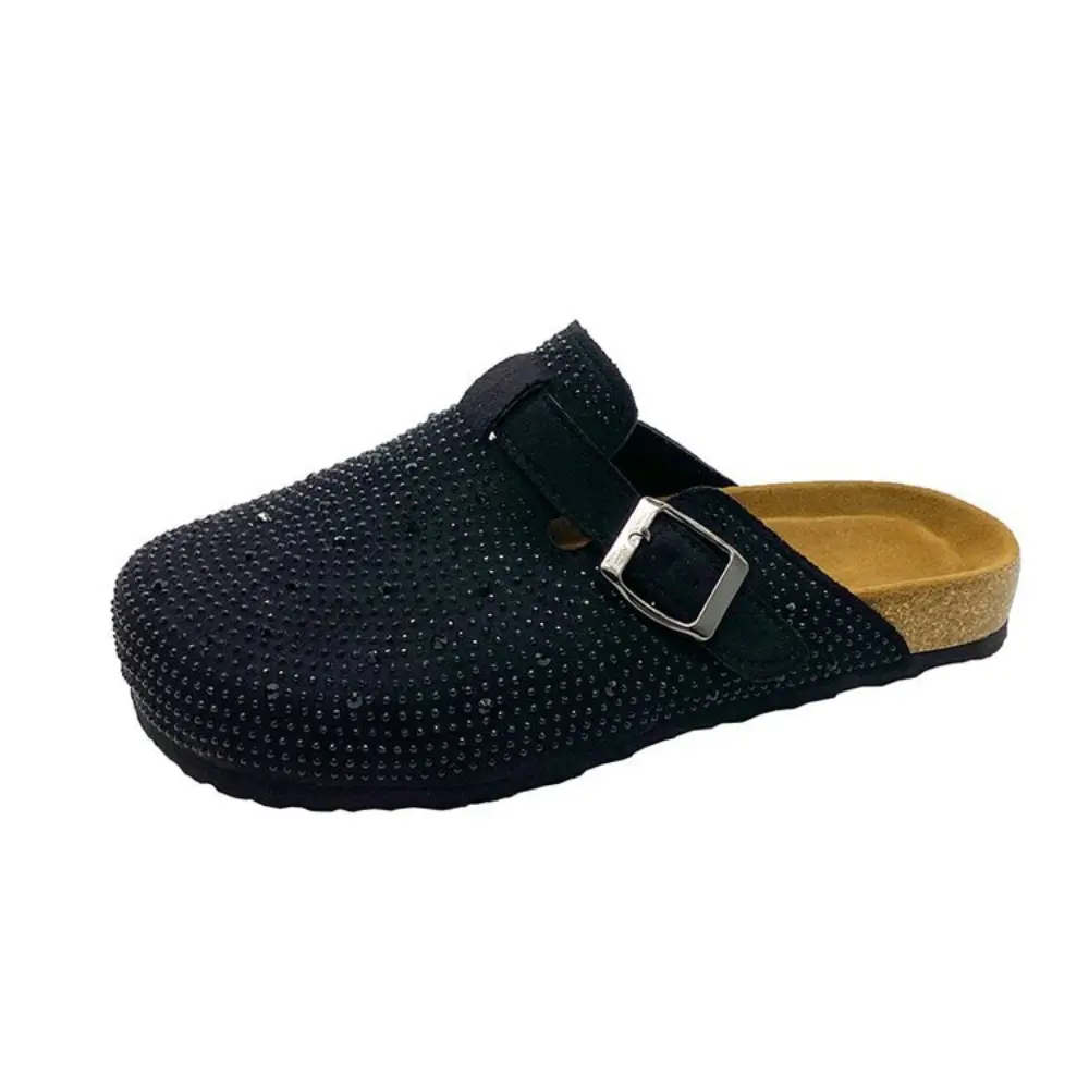 Crystal Chunky Outdoors Slippers Shoes Summer Clogs Woman House Slippers Pantofle Luxury Slides Med Beach Designer Flip Flops