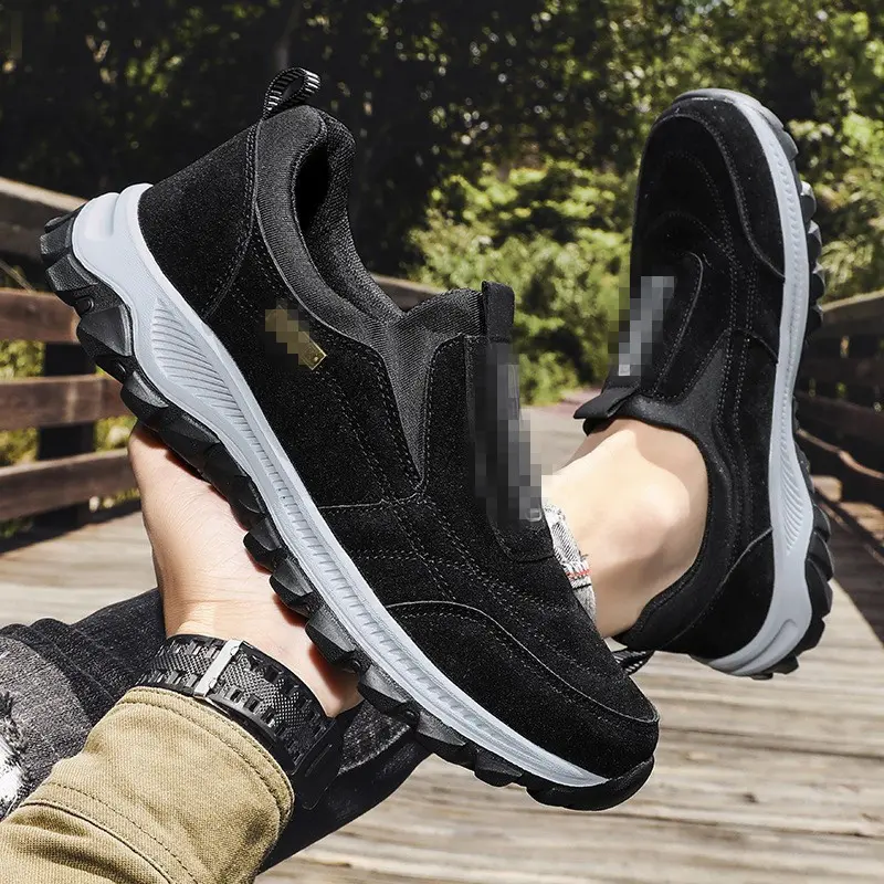 Men's Outdoor Camping, Light Running, Jogging, Leisure Mountaineering, Men's Shoes, Anti Slip Hiking Shoes, Large Size 36-48