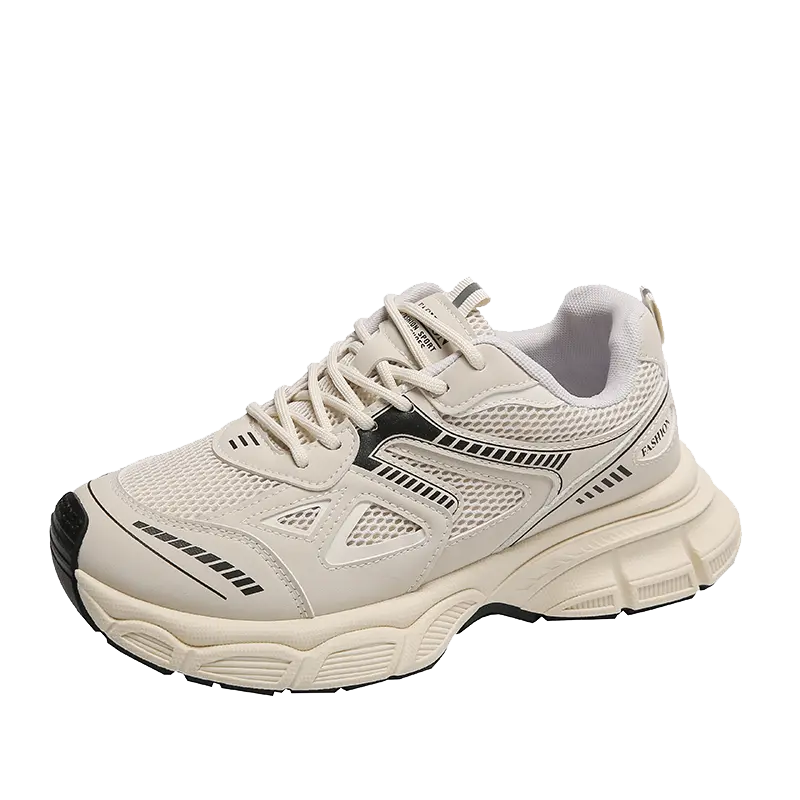 Women's Luxary Chunky Sneakers 2024 Trend Fashion Mesh Breathable Shoes for Men Sports Running Casual Ladies Fitness Vulcanize