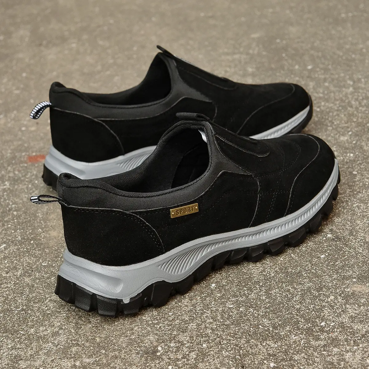 High Quality Indestructible Man Shoe Sneakers Breathable Running Shoes Lightweight Anti-slip Outdoor Men's Sneaker Male Shoes