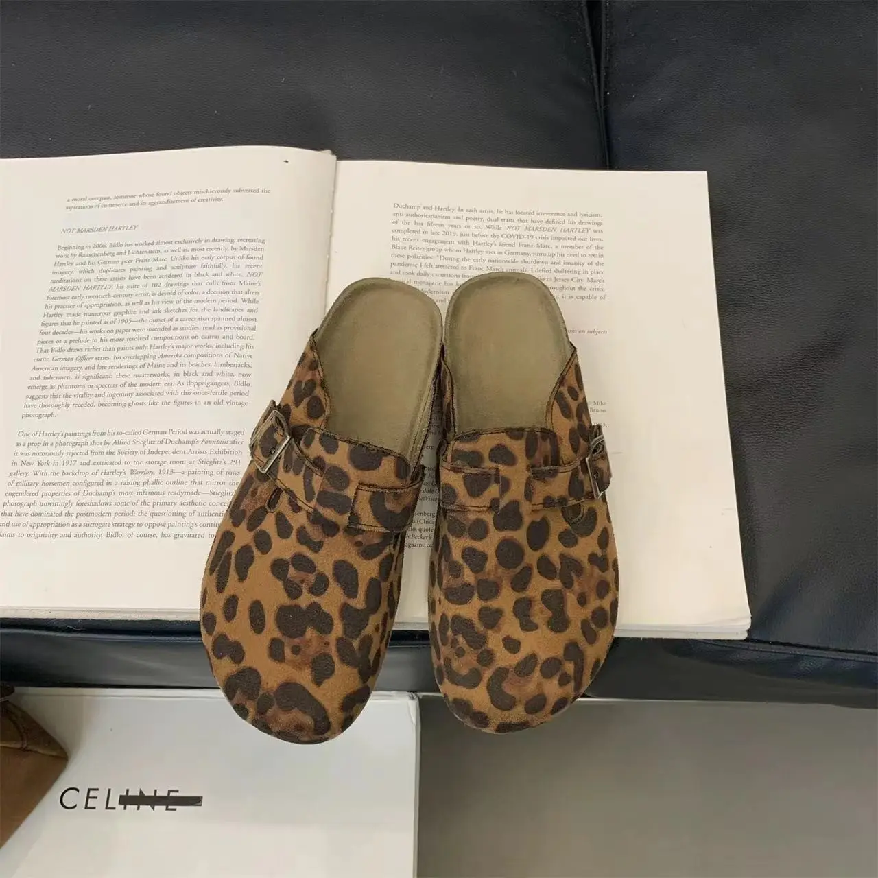 Top Quality Leather Cork Slippers New Men's and Women's Fashion Summer Versatile Sandals Soft Soled Casual Sandals