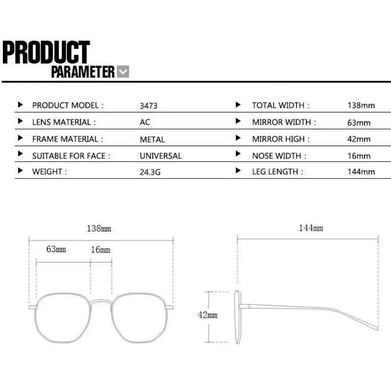 New Sunglasses Women Metal Small Frame Personalized Sun Glasses Elliptical Fashion Trend Design Sunshade Eyeglasses Men Uv400