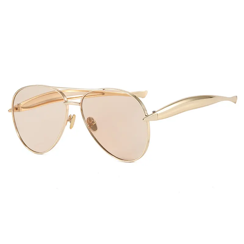 2025 New Retro Women Sunglasses Metal Frame Toad Sun Glasses Men Outdoor Sunshade Eyewear Uv400 Luxury Brand Design Eyeglass