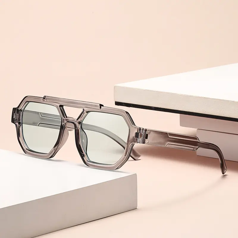 2025 New Fashionable Square Pilot Sunglasses Men Retro Sun Glasses Women Luxury Brand Design Sunshade Eyewear Uv400